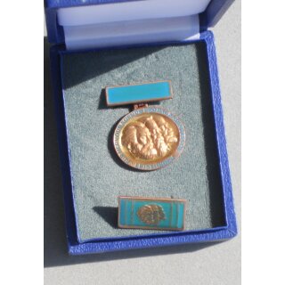 Medaille "Für hervorragende Propagandistische Leistungen" 18a, in Schmucketui