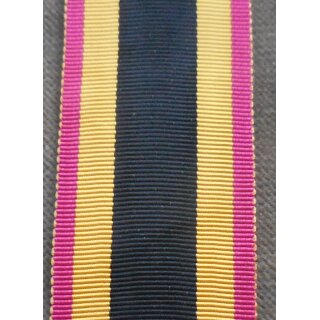 Ribbon, Reuss, both Lines, Honour Cross for the Campaigns of 1814-15 Ribbon long, 33mm, original, about 10cm