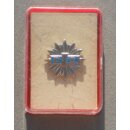 Ehrennadel des DFD, silber 45c, Buntmetall mit...