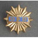 Honour Badge of the DFD, gold 44a, non ferrous Metal,...
