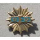 Honour Badge of the DFD, gold 44a, non ferrous Metal, enameled