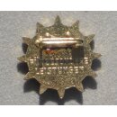 Honour Badge of the DFD, gold 44a, non ferrous Metal, enameled