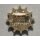 Honour Badge of the DFD, gold 44a, non ferrous Metal, enameled