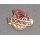 8th Congress, Event Badge 232, nonferrous Metal, enamelled