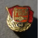 Ehrennadel für 50jährige Mitgliedschaft in den...