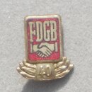 Honour Pin for 40 Years of Membership in the Union 51a,...
