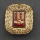 Honour Pin for 70 Years of Membership in the Union 45a,...