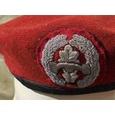Pioniertruppe Barett mit Abzeichen