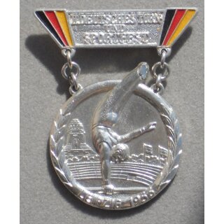 II.Deutsches Turn- und Sportfest, Leipzig 1956 1302, Aluminium