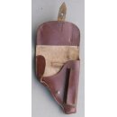 Pistol Holster, Makarov, brown, used MdI, RAUFE, 1976-80, used, red