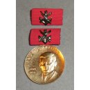 Ernst-Schneller Medal, gold 6f, 31.7mm bis 1984