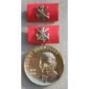 Ernst-Schneller Medal, gold 6g, 32.1mm, shiny