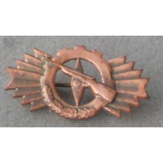 Badge for good premilitary and technical Knowledge, bronze 23 c, 1970/71