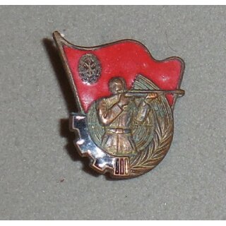 GST Achievement Badge for Sports Shooting, 2.Type, silver 152b, darkened silver