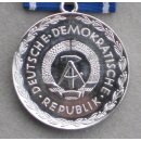 Pestalozzi-Medaille für treue Dienste, silber 161e, 1986-90, Eisen, in original Etui