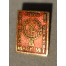 Join Movement Badge 1043a, Non ferrous Metal, enamelled