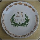 Plate, 25 Years Military Forestry Businesses Strausberg