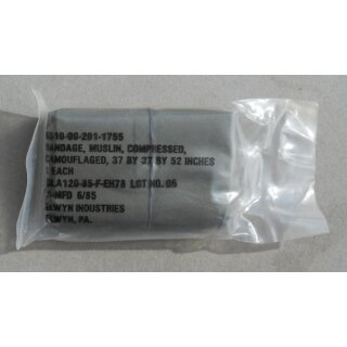 Verbandstuch, Bandage, Muslin, oliv 1970-1974, Vietnam Ära