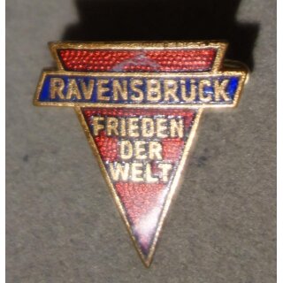 Gedenkstätte Ravensbrück, Erinnerungsabzeichen 732b, Buntmetall, emailliert