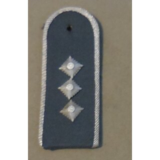 Shoulder Boards, Customs Service - 90, Single #5, Oberkommissar, old Style, Alu-Pips