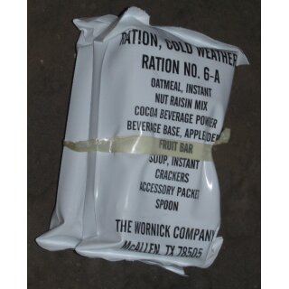 Cold Weather Ration, 2001