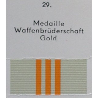 Medal of  Brotherhood in Arms, gold