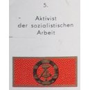 Aktivist der sozialistischen Arbeit