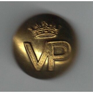 Uniform Button, Princess Patricias Canadian Light Infantry 20mm, Brass