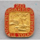 20 Years Nationale Volksarmee 578, Brass, painted with...