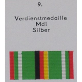 Meritorious Medal of the Ministry of the Interior in silver