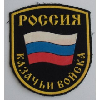 Russische Kosakenkräfte gummiert, tarn