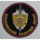 Moskauer Kosakenbezirk gestickt, tarn