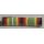 NVA, 2 Awards, Cloth  Ribbons Type 1, zusammen gewebt