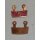 Pendant for additional Awards of the Best Badge 302-5a, bronze coloured, Enamel