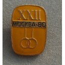 Olympiade Moskau 1980, Abzeichen, verschiedene No.2,...