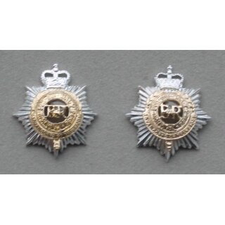 Royal Corps of Transport Kragenabzeichen Offizier, QEC
