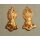 Royal Engineers Collar Dogs Officer, QEC, Pair, gold coloured