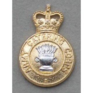 Army Catering Corps Collar Dogs Other Ranks, All Anodised, QEC, pre 1972, single