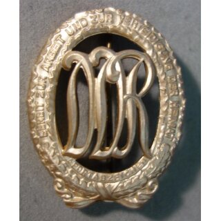 Sports Badge for Adults, 1956-65, silber, 4 Wiederholung 1970a, Breast Badge, large