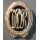 Sports Badge for Adults, 1956-65, silber, 4 Wiederholung 1970a, Breast Badge, large