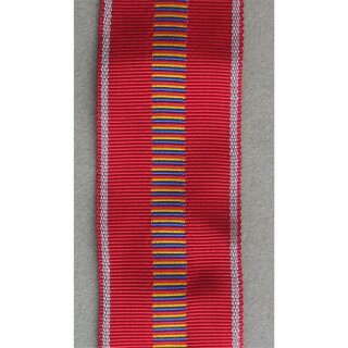 Band, Rumänien, Erinnerungsmedaille für den Kreuzzug gegen den Kommunismus Medaillenband