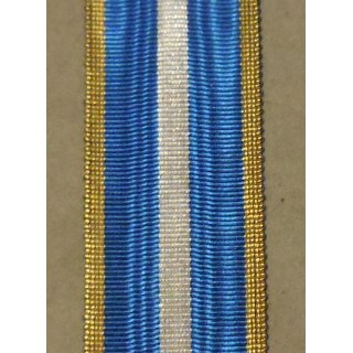 Ribbon, Romania, Medal for Aeronautical Virtue 1938 Ribbon long, 30 mm, original, about 13.5cm