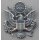 US Air Force Officers Cap Badge used, original, Screw missing