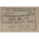 Hosen, RCAF, blau 13, 88/81