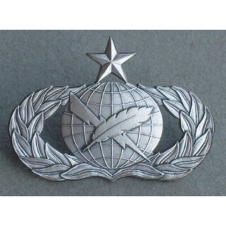 Senior Public Affairs, USAF embroidered, subdued on camouflage, new