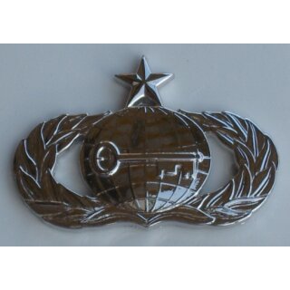 Senior Intelligence, USAF Gestickt, tarn auf Tarnmaterial, neu