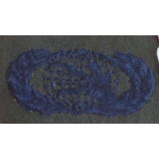 Communications & Information, USAF embroidered, subdued on camouflage, new