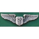 Flight Surgeon, USAF Metall, farbig, Silberanteil
