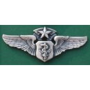 Chief Flight Nurse, USAF Metal, full colour, silver filled