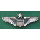 Senior Pilot, USAF Embroidered, subdued on olive, new